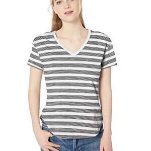 Daily Ritual black and white striped tee, Medium
